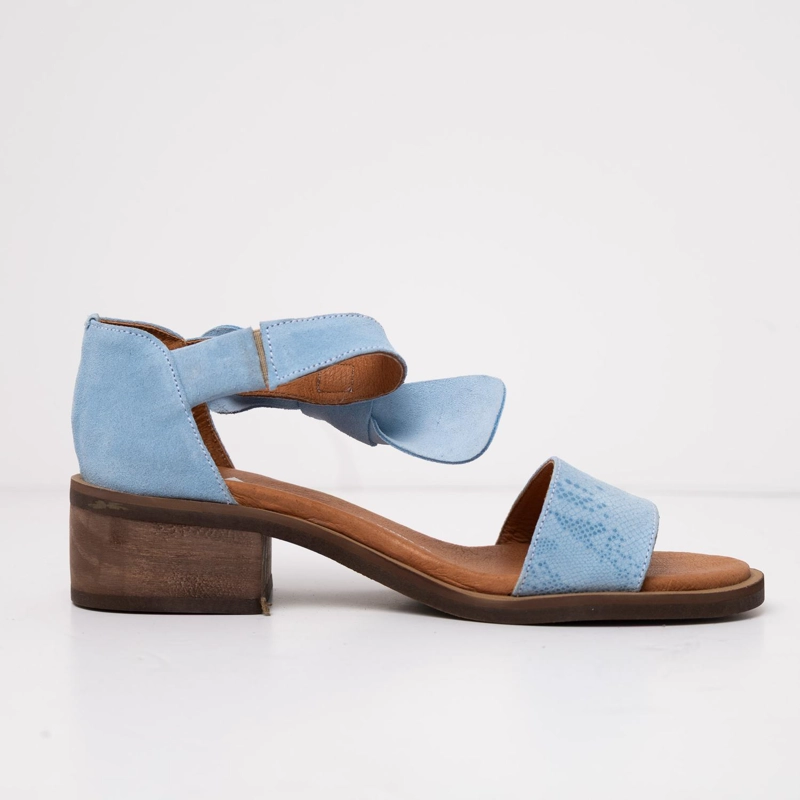 SANDALIA MUJER / HALIETO CELESTE - 1
