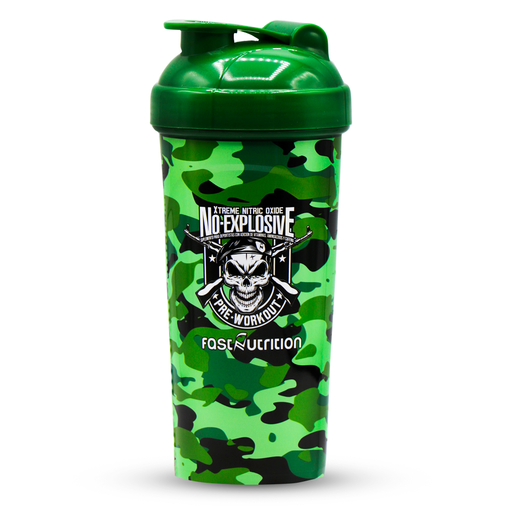 SHAKER FAST NUTRITION 700 ML CAMO GREEN EXPLOSIVE - 1