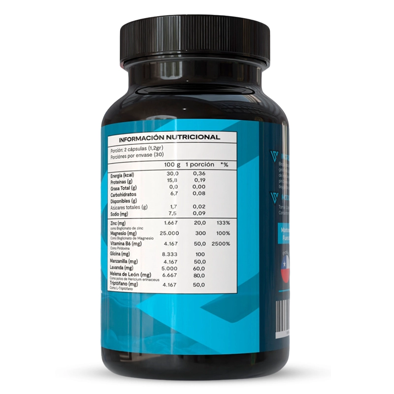 RECOVERY & KALM 60 CAPSULAS VITANUTRITION - 2