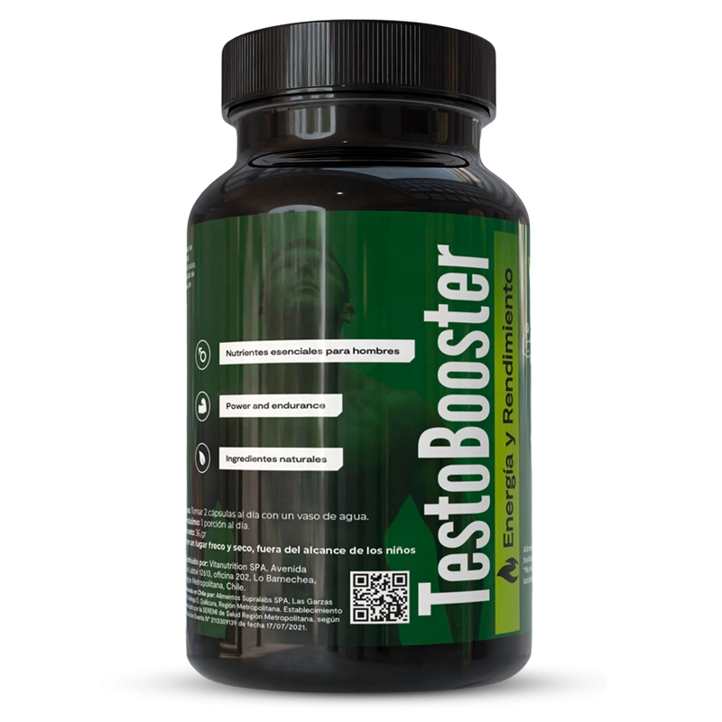 TESTOBOOSTER GINSENG 60 CAPSULAS VITANUTRITION - 3