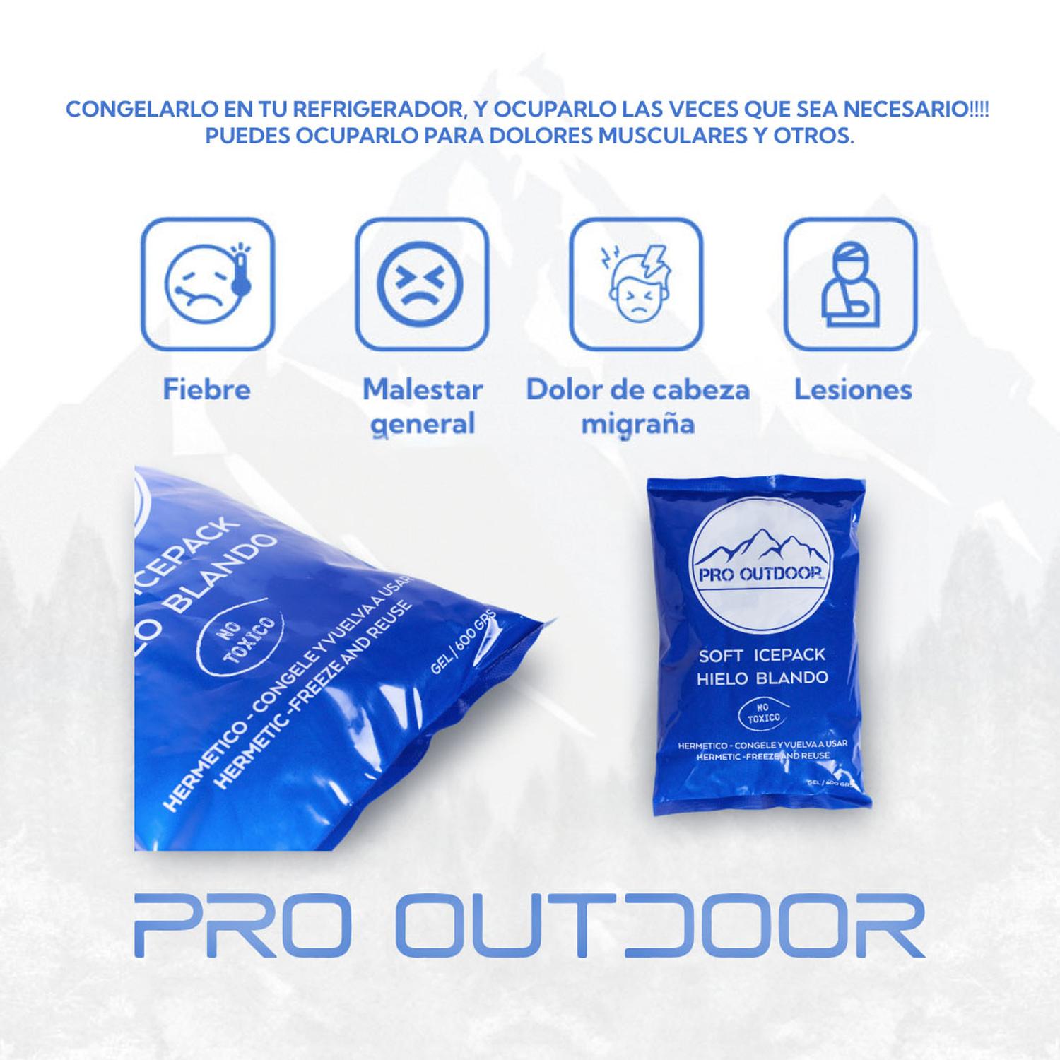 ICEPACK BLANDO 600 GRAMOS PRO OUTDOOR - 4