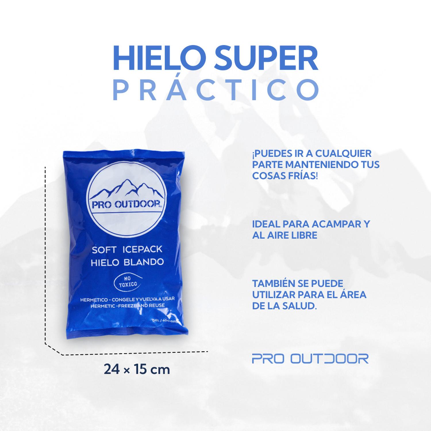 ICEPACK BLANDO 600 GRAMOS PRO OUTDOOR - 5