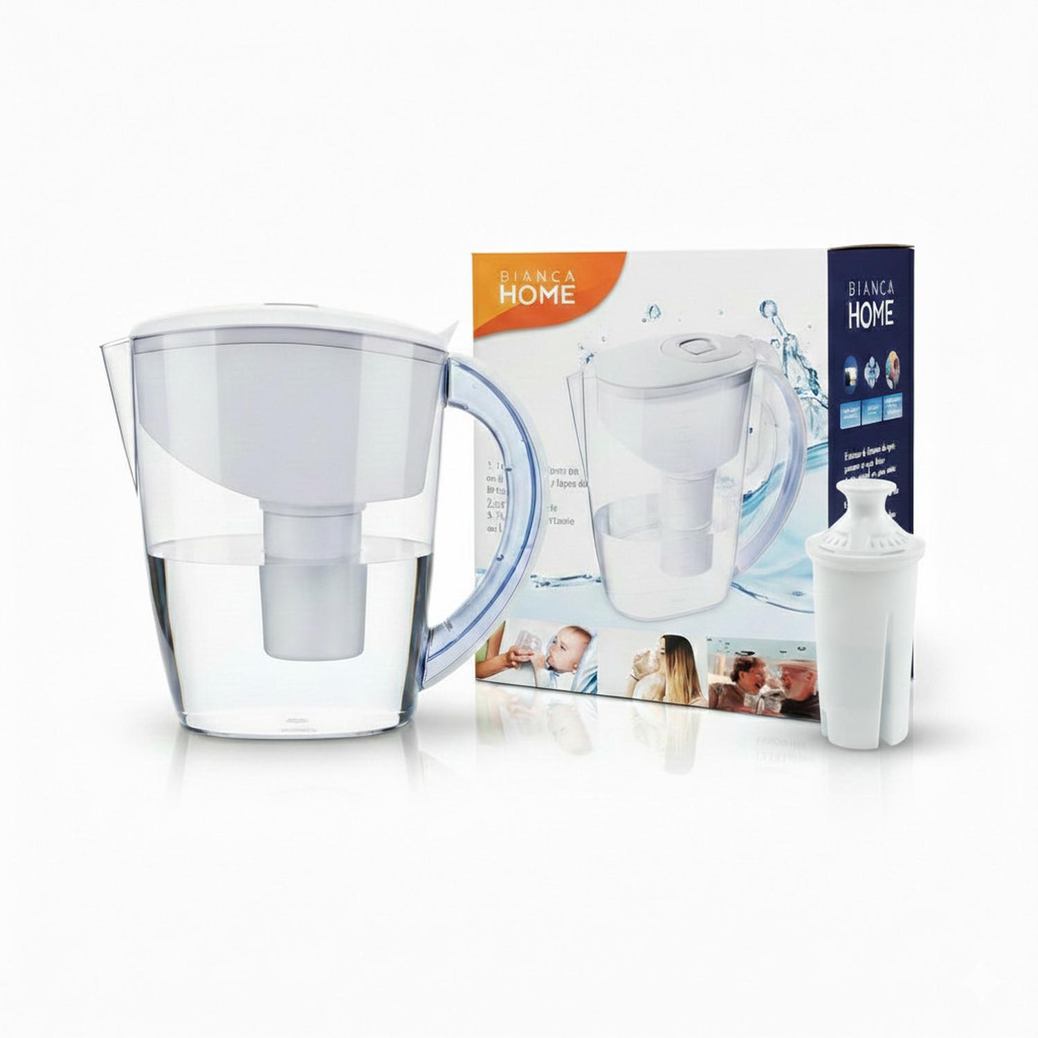 JARRA PURIFICADORA DE AGUA BIANCA HOME 3.8 LITROS- BLANCO - 1