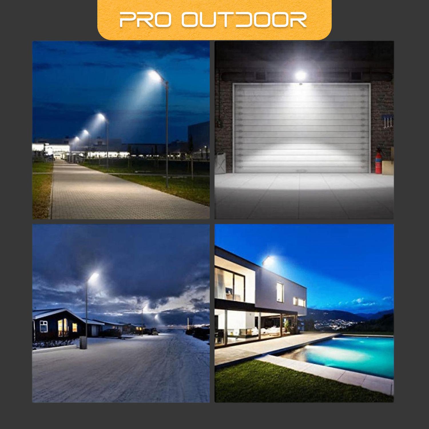 LUMINARIA PRO OUTDOOR LED 50 W SOLAR CONTRA AGUA - 5