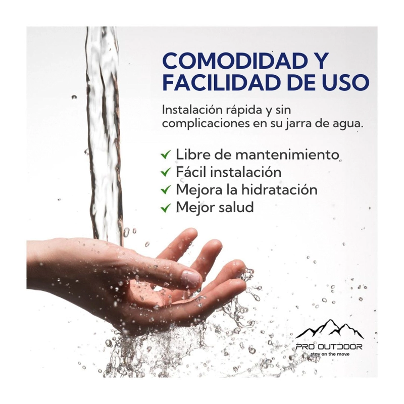PACK 3 FILTROS PRO OUTDOOR JARRAS BIANCA HOME - 4