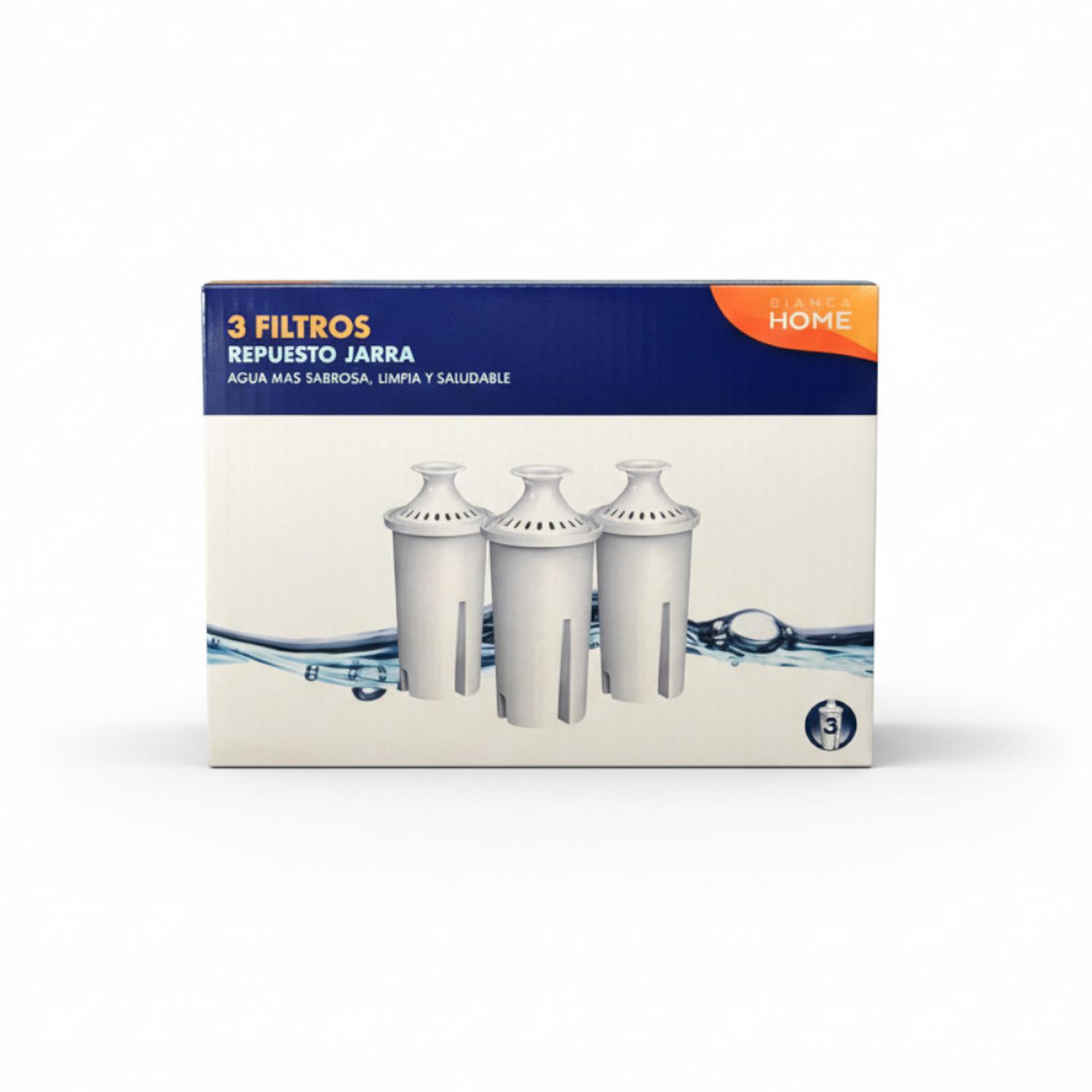 PACK 3 FILTROS PRO OUTDOOR JARRAS BIANCA HOME - 8