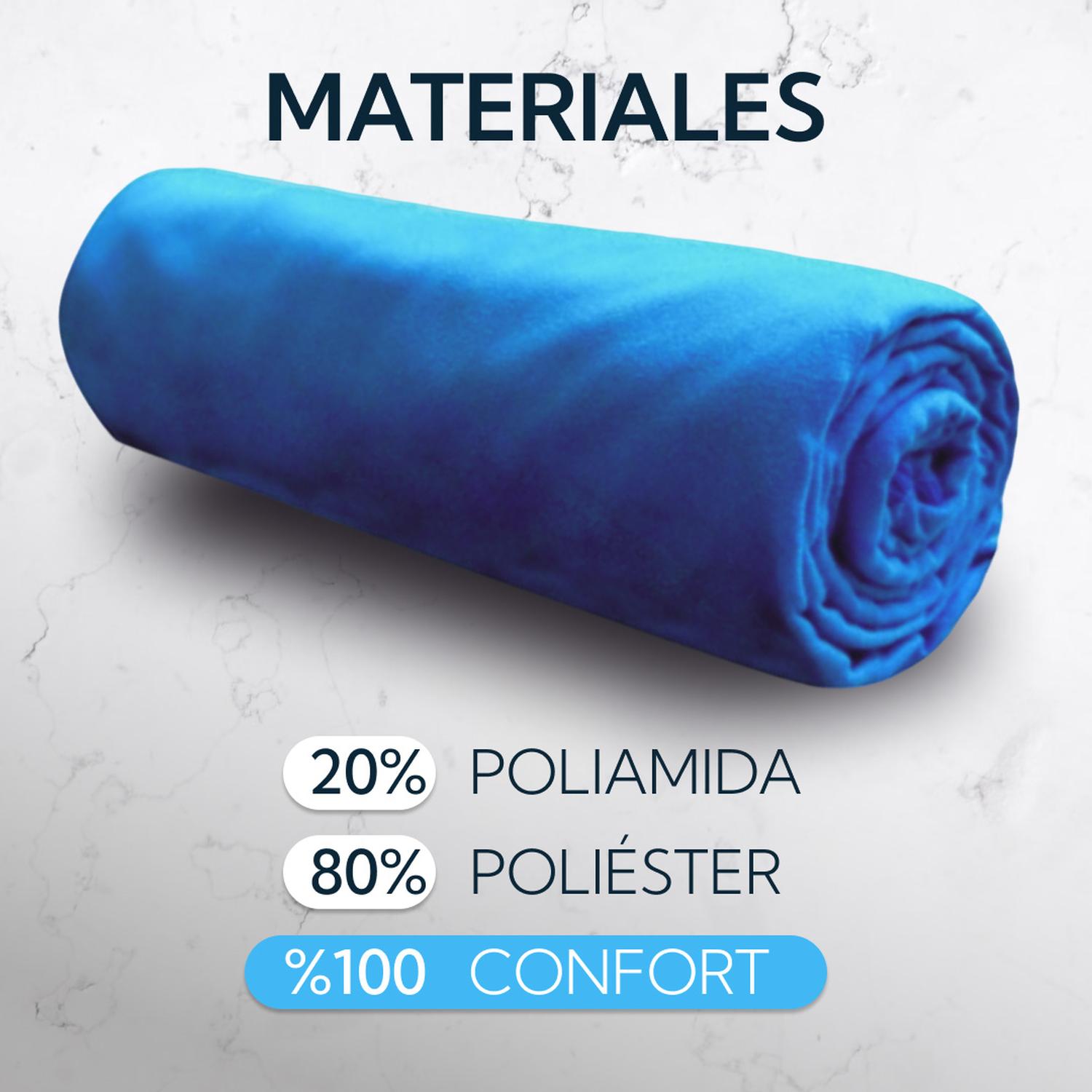 TOALLON PRO OUTDOOR MICROFIBRA SUEDE AZUL - 3