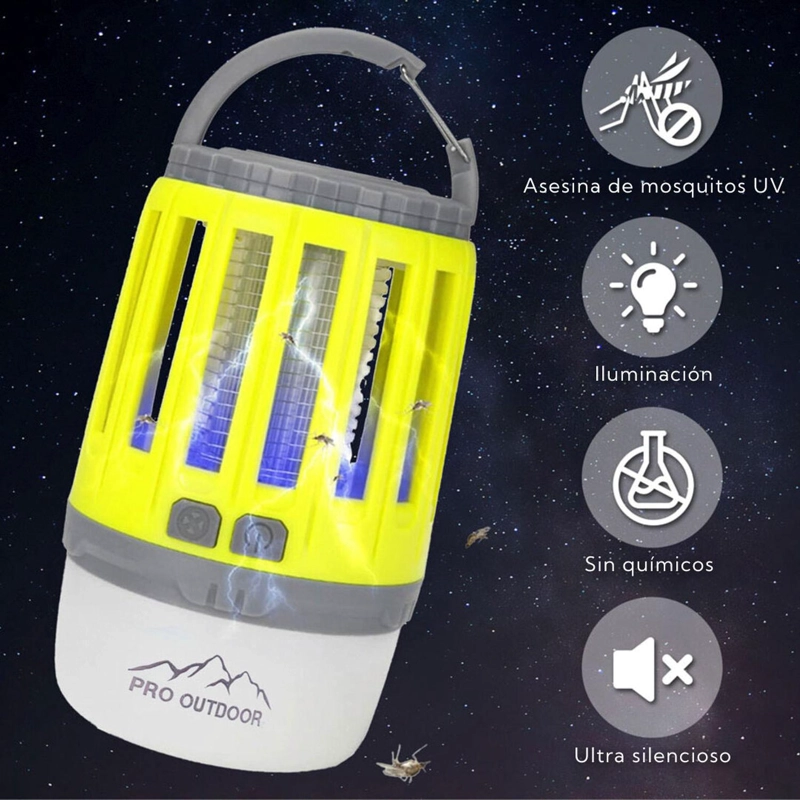 LAMPARA LED ANTIMOSQUITOS - 3