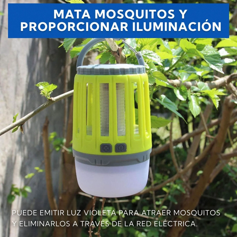 LAMPARA LED ANTIMOSQUITOS - 6