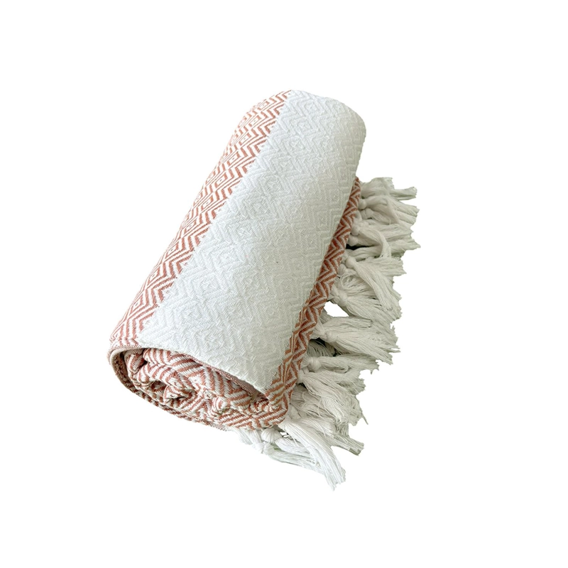 TOALLA TURCA SELIN DIAMOND BEIGE - 2