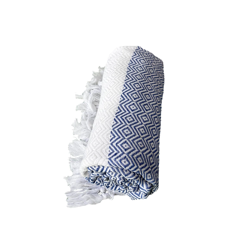TOALLA TURCA ADEM DIAMOND BLUE - 4