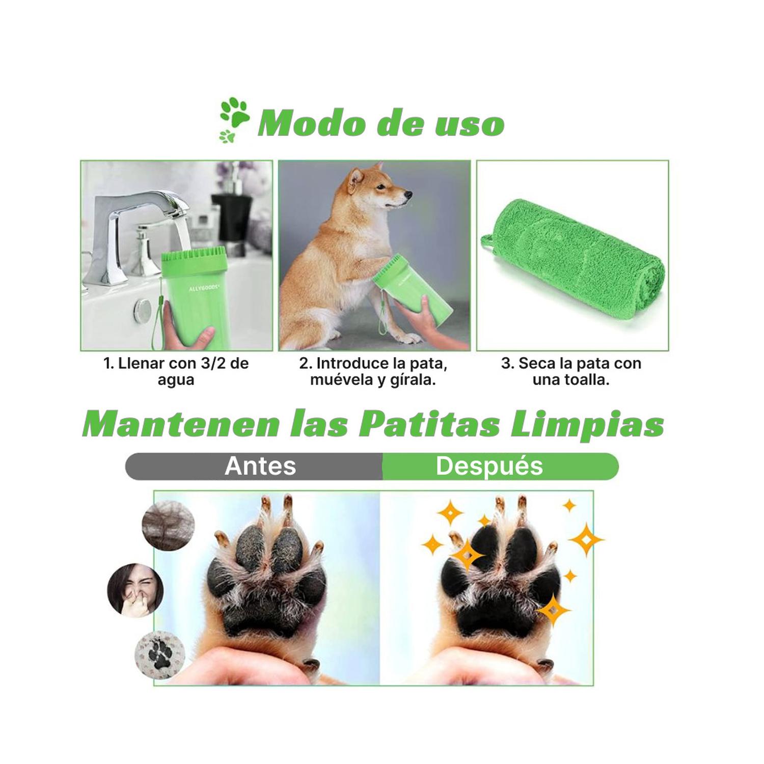 LIMPIADOR PERROS PRO OUTDOOR PATAS MASCOTAS - 5