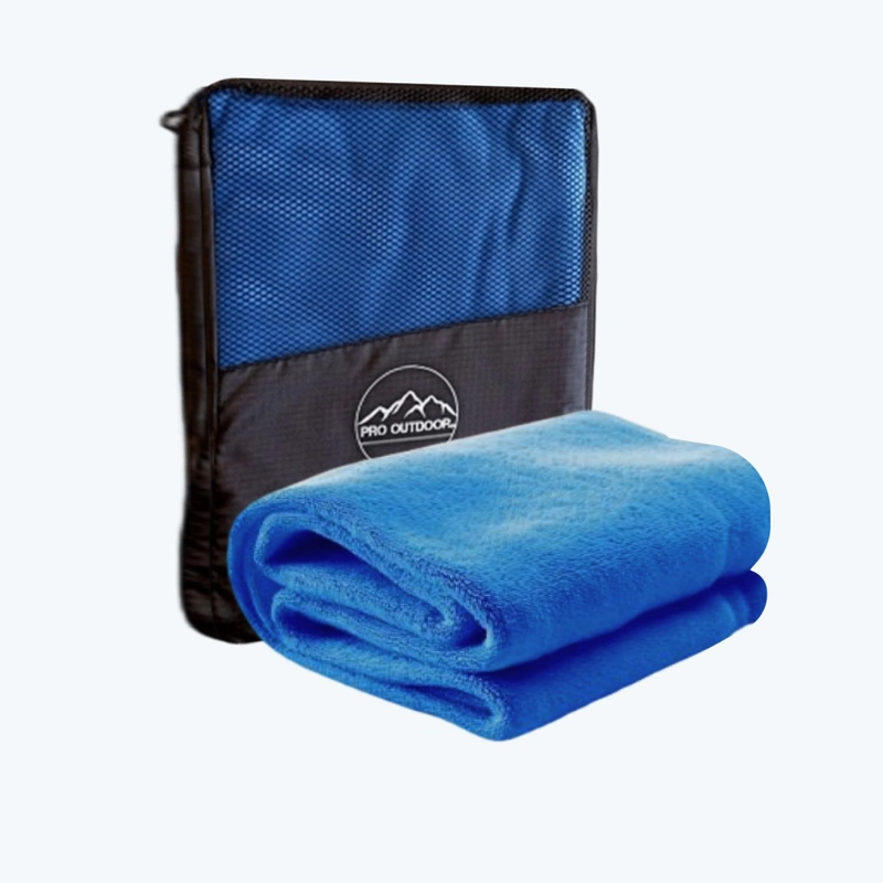 TOALLON MICROFIBRA TERRY AZUL PRO OUTDOOR - 1