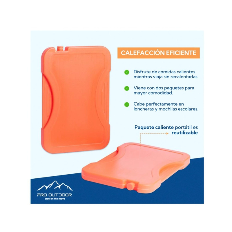 PACK 2X280 GRAMOS HOT PRO OUTDOOR CALENTADOR DE ALIMENTOS - 3