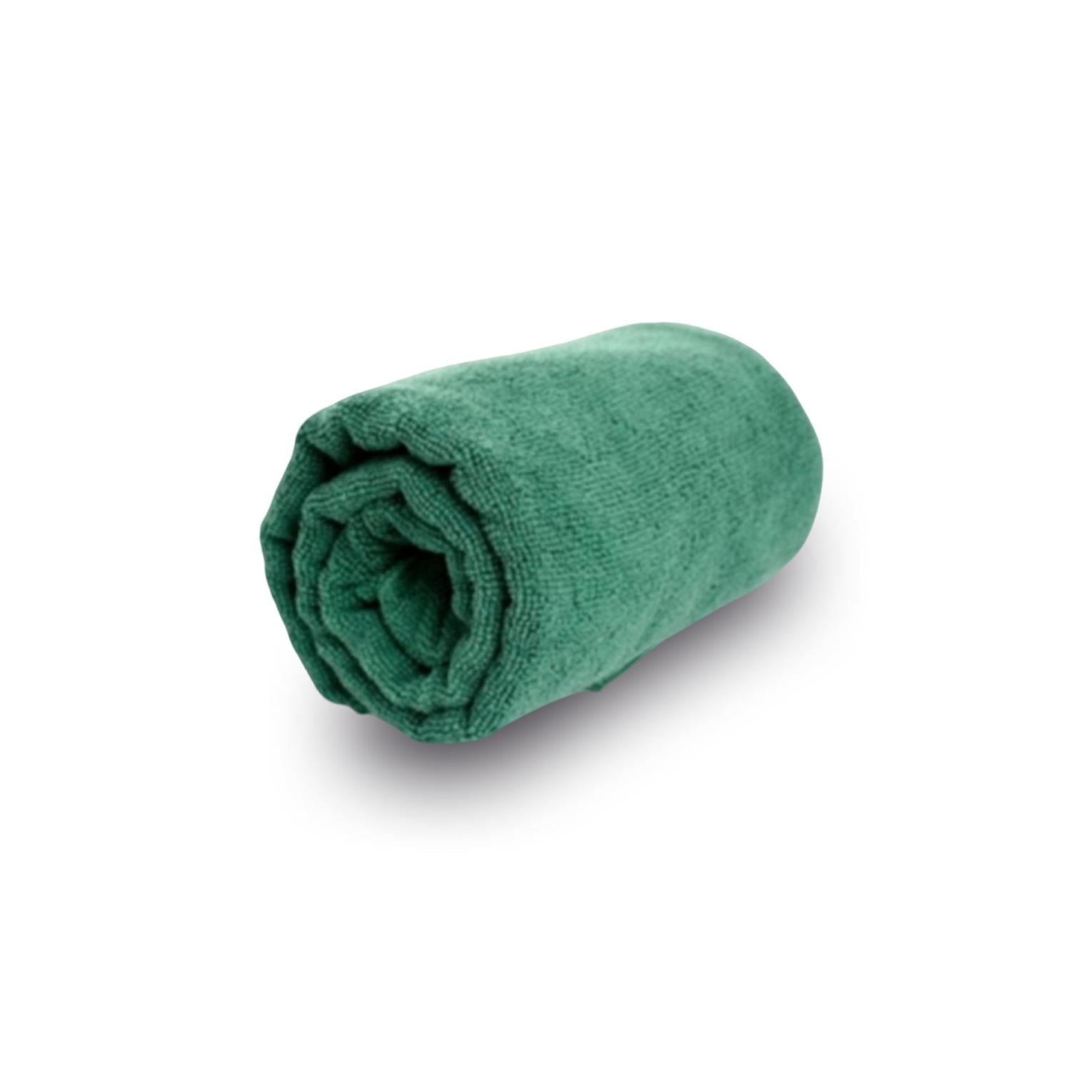 PACK 2 TOALLAS MICROFIBRA TERRY VERDE - 2