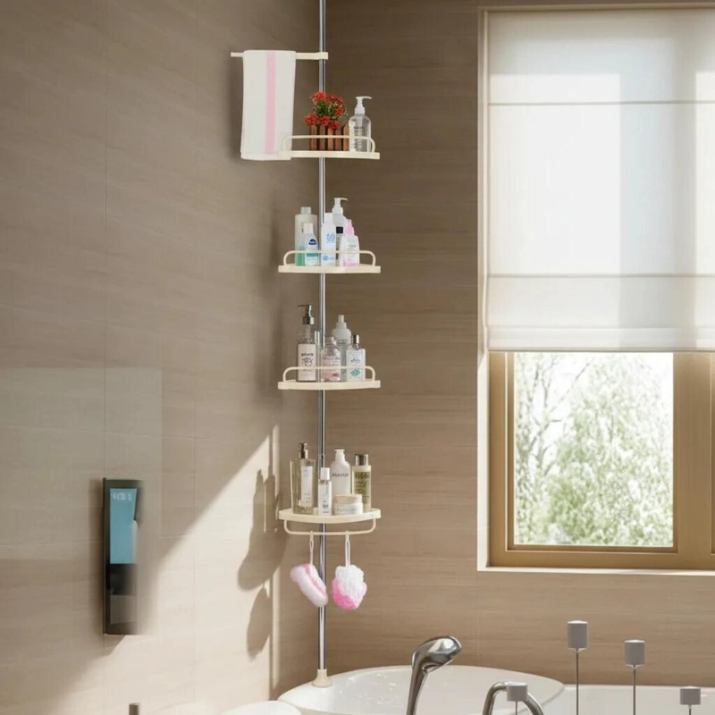 ESQUINERO PARA BAÑO CROMADO - 3