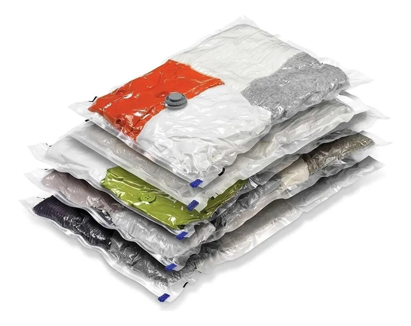 BOLSAS AL VACIO PARA ROPA SET 12 + BOMBA - 6