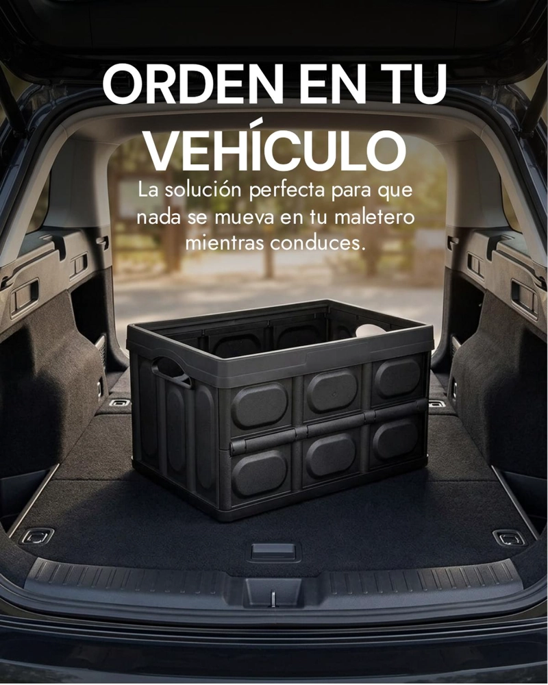 CAJA ORGANIZADORA PLEGABLE MULTIUSO 45L - 2