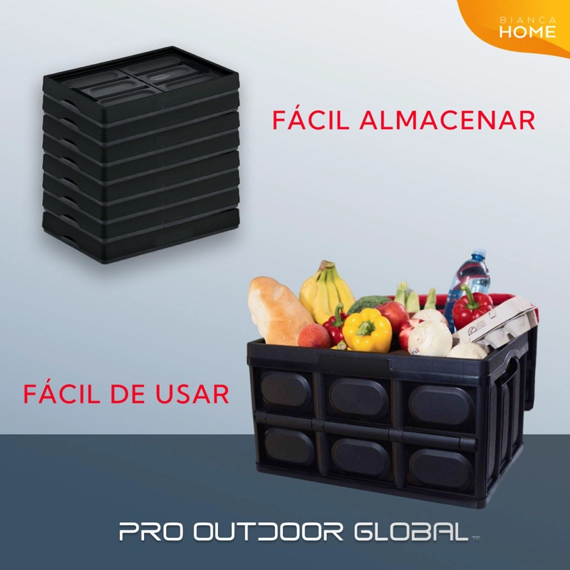 CAJA ORGANIZADORA PLEGABLE MULTIUSO 45L - 8