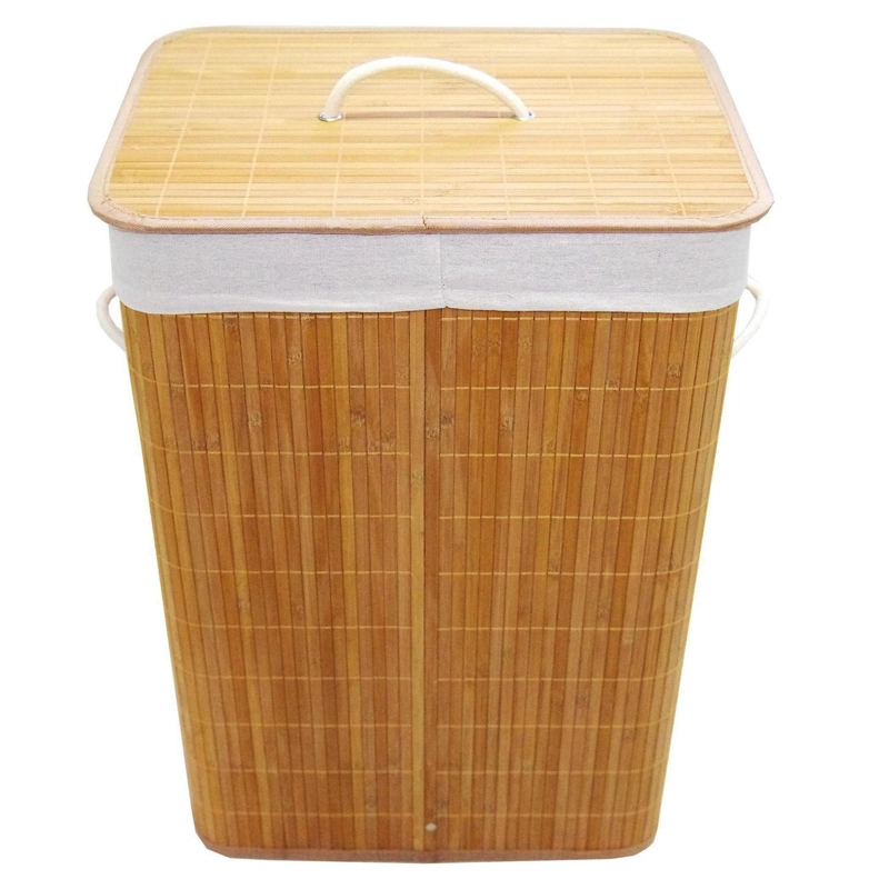 CANASTO PARA ROPA BAMBU - 3