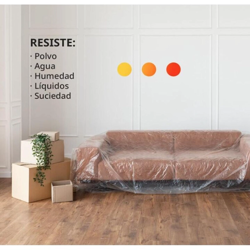 ROLLO DE FILM EMBALAJE TRANSPARENTE PLASTICO STRETCH PALETIZADOR ALUSA - 9