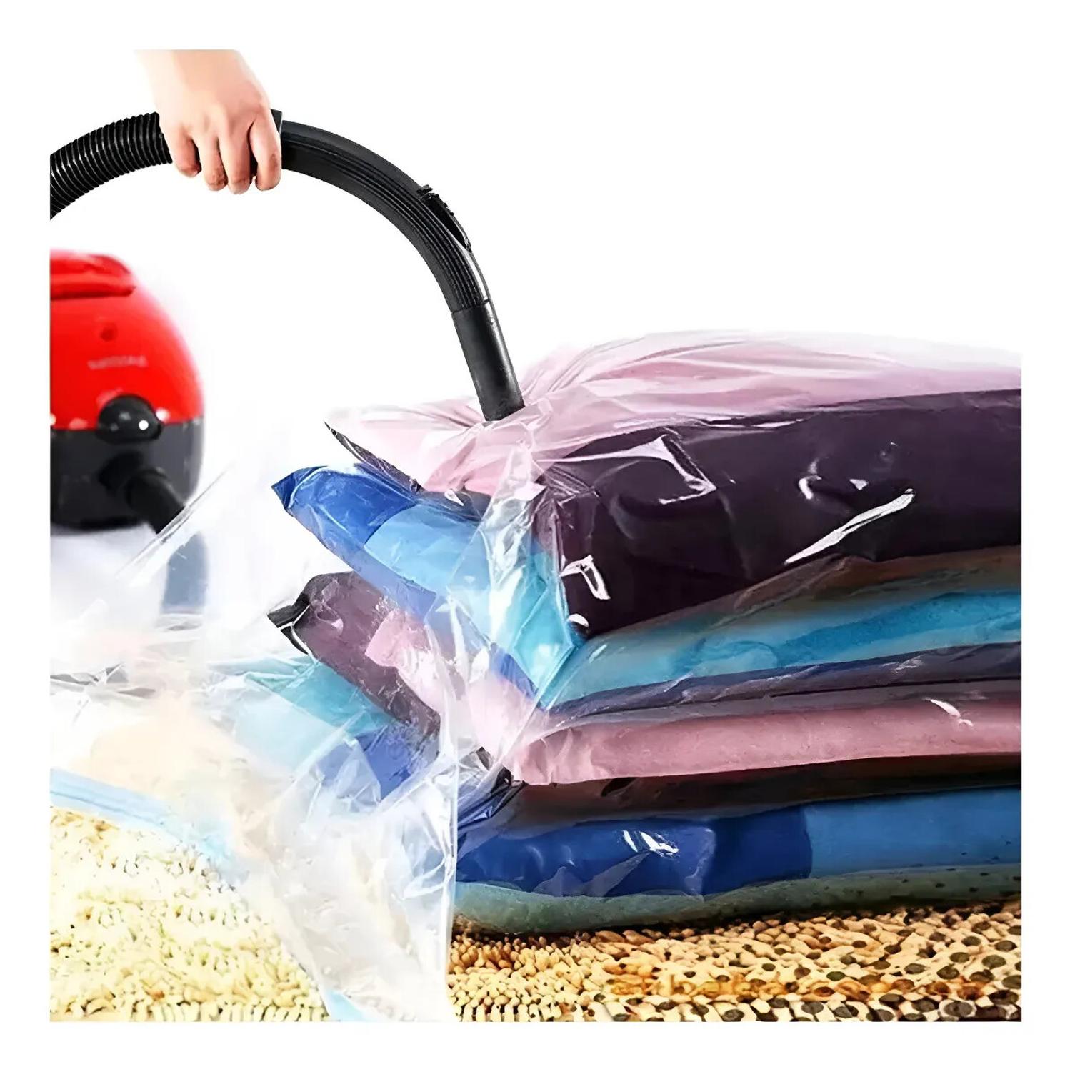 PACK 2 BOLSAS AL VACIO AHORRO ESPACIO PARA ROPA CON VALVULA - 3