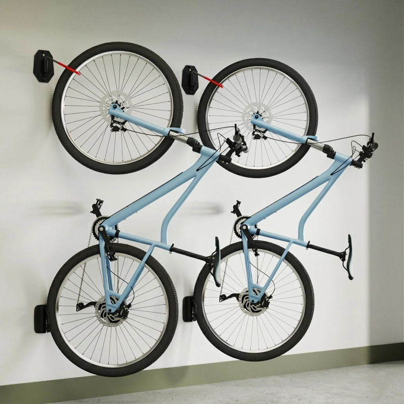 COLGADOR DE BICICLETAS MOVILES PACK 2 UNIDADES - 2