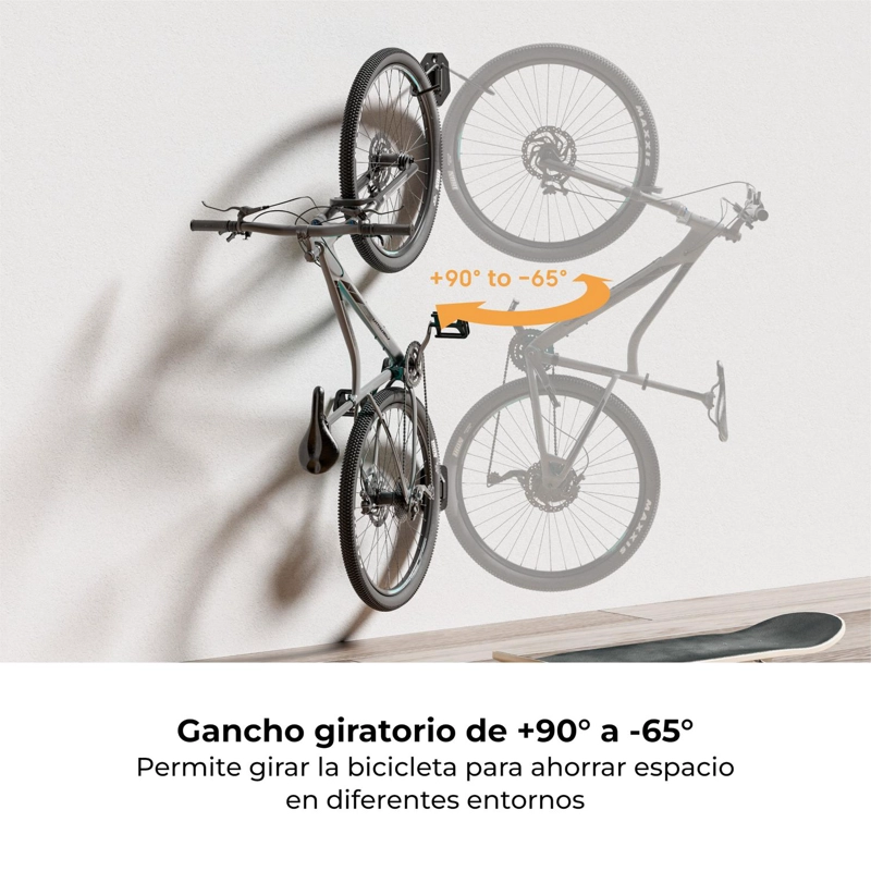 COLGADOR DE BICICLETAS MOVILES PACK 2 UNIDADES - 7