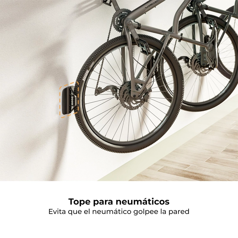 COLGADOR DE BICICLETAS MOVILES PACK 2 UNIDADES - 9
