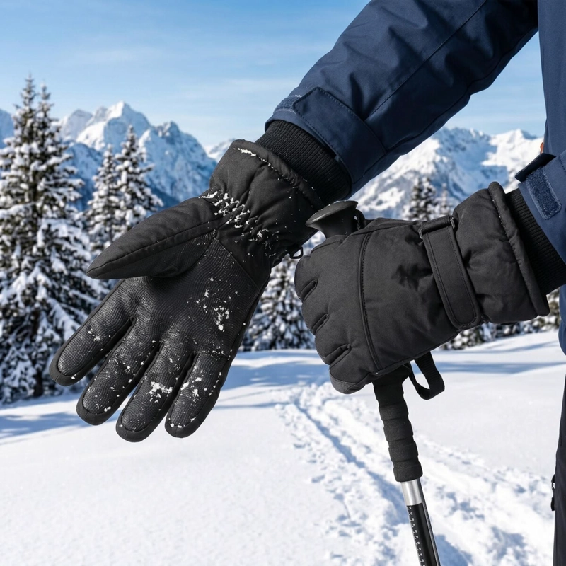 GUANTES DE NIEVE TE RMICOS IMPERMEABLES TOUCHSCREEN PARA SKI SNOWBOARD INVIERNO - 2