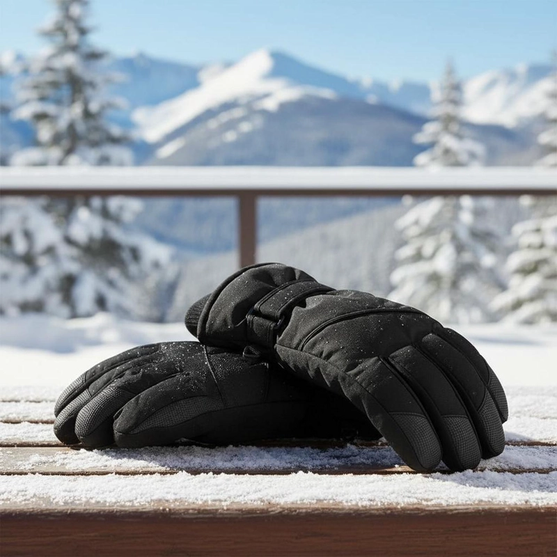 GUANTES DE NIEVE TE RMICOS IMPERMEABLES TOUCHSCREEN PARA SKI SNOWBOARD INVIERNO - 4