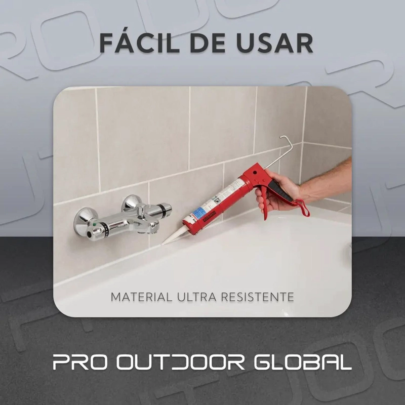 SILICONA ESTRUCTURAL NEGRA SELLADOR FACHADAS JUNTURAS 280ML - 7