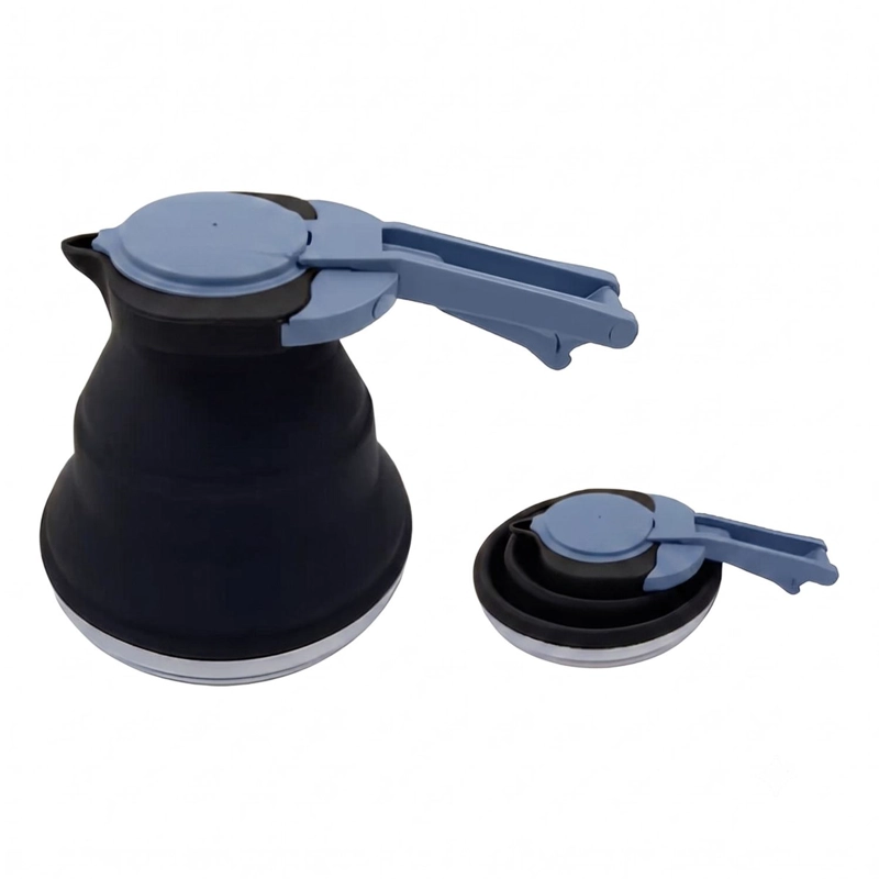 TETERA PLEGABLE CAMPING OUTDOOR USO DIARIO NEGRA - 1