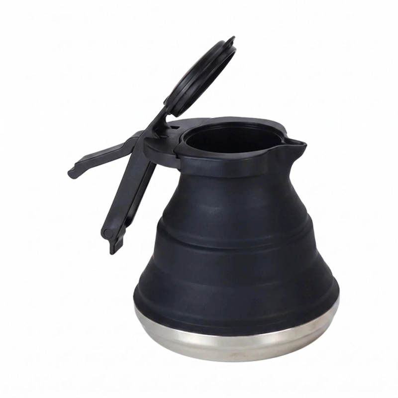 TETERA PLEGABLE CAMPING OUTDOOR USO DIARIO NEGRA - 3