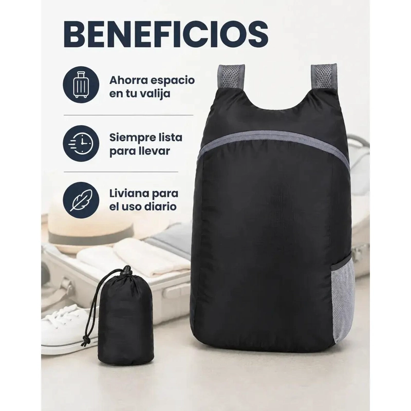 MOCHILA ULTRA COMPACTA IMPERMEABLE 17 LTS - 2