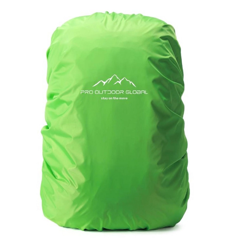 CUBRE MOCHILA CONTRA AGUA IMPERMEABLE FUNDA 45LTS VERDE - 1