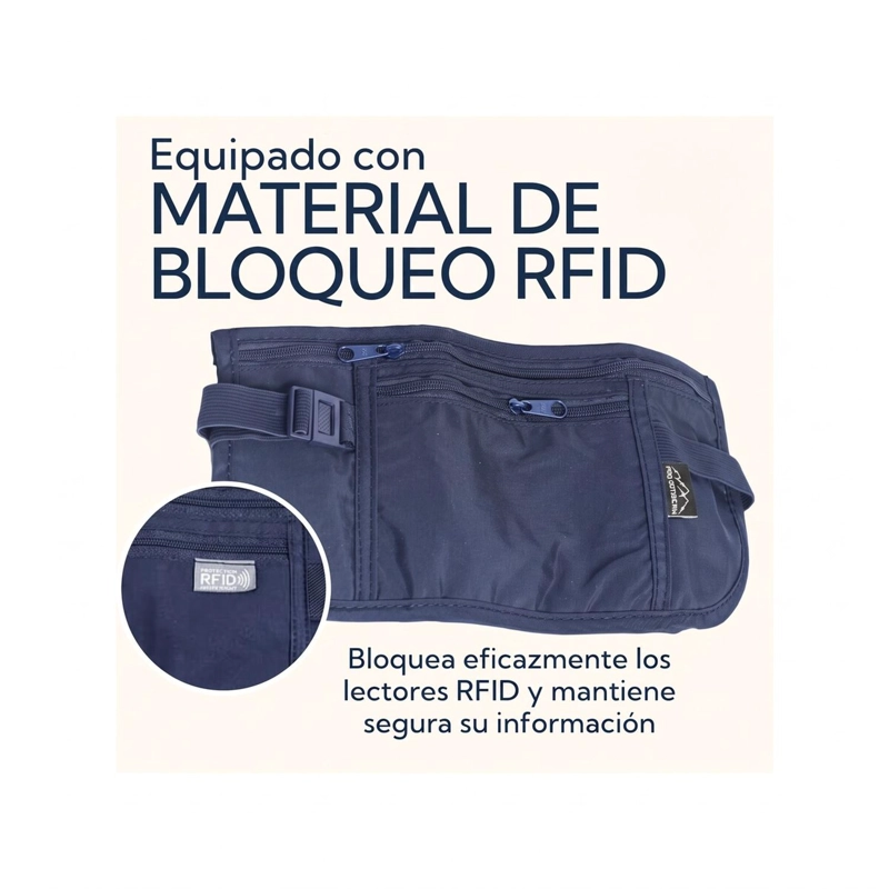 BANANO PARA VIAJES PRO OUTDOOR AZUL - 6