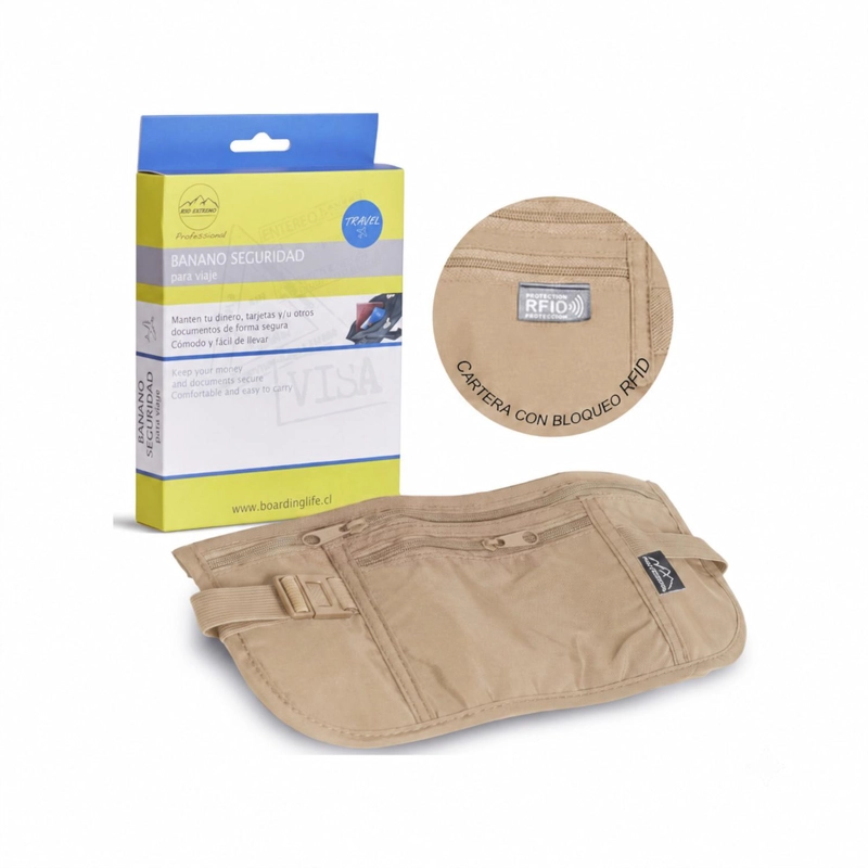 BANANO PARA VIAJES PRO OUTDOOR BEIGE - 1