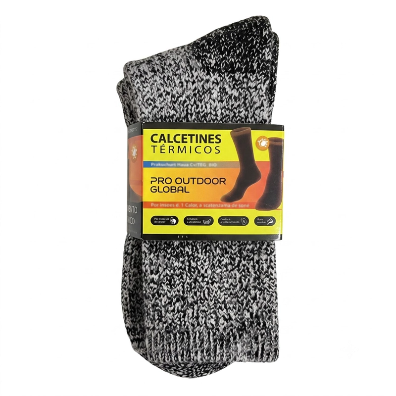 CALCETINES TERMICOS GRIS - 2