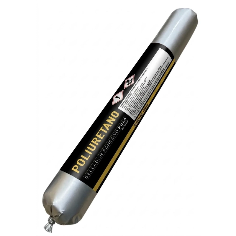 SELLADOR Y ADHESIVO POLIURETANO PU 40 600 ML PINTABLE GRIS - 1