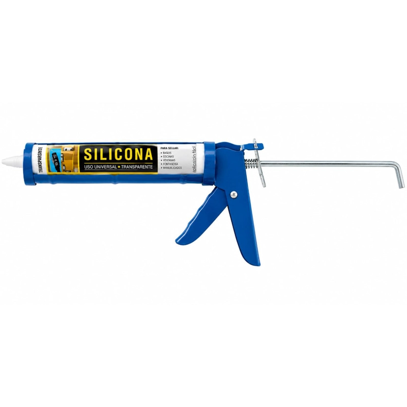 PISTOLA DE CALAFATEO PARA SILICONAS Y SELLADORES - 3