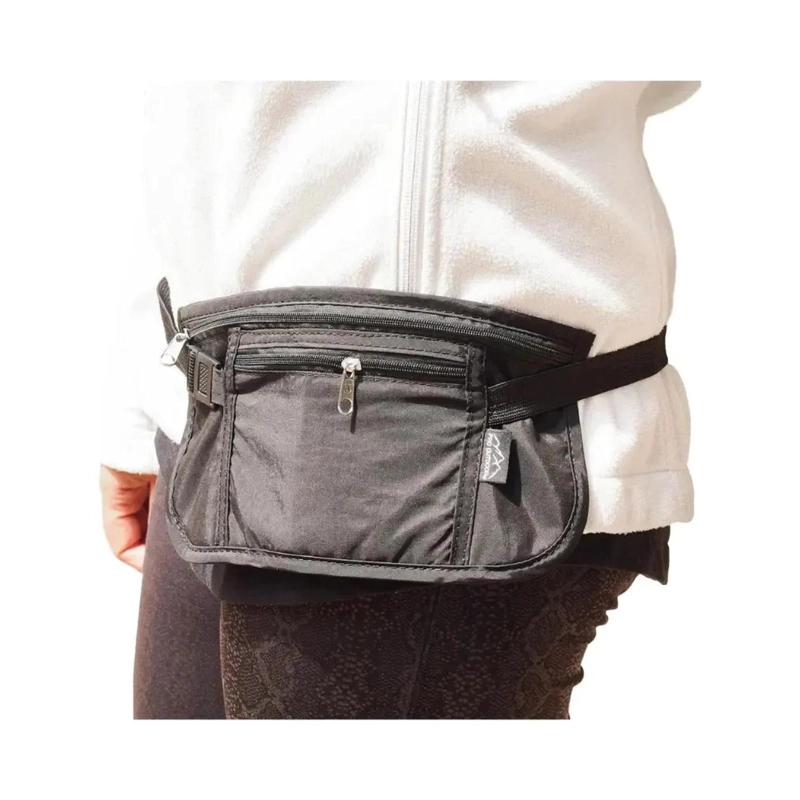 PACK 2 BANANO DE SEGURIDAD IMPERMEABLE PRO OUTDOOR NEGRO - 8