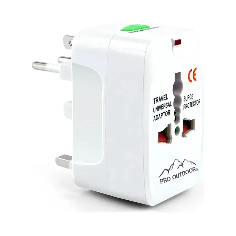 KIT VIAJE BANANO RIÑONERA BEIGE + ADAPTADOR ENCHUFE UNIVERSAL USB PRO OUTDOOR - 3