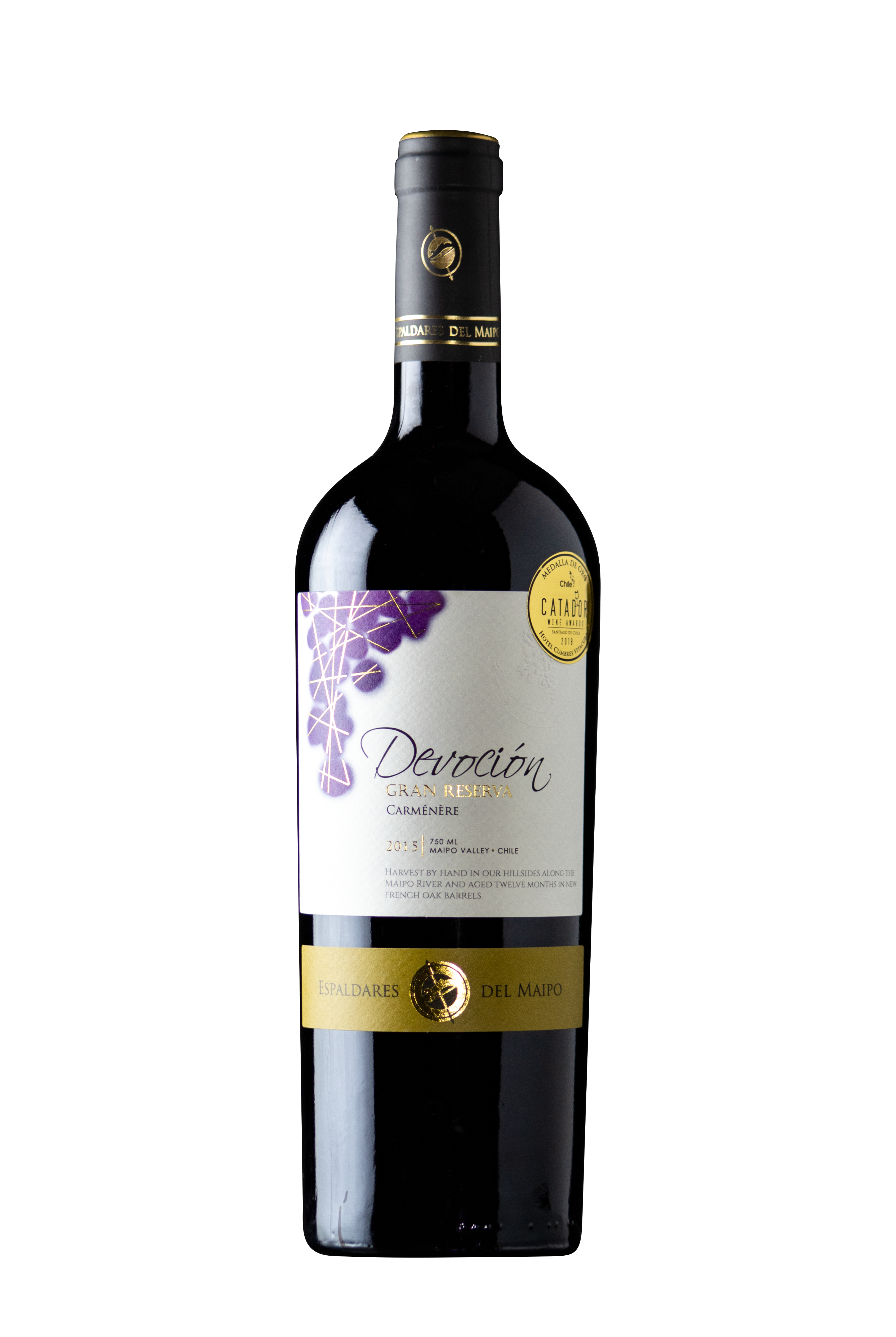 CAJA X 6 VINO GRAN RESERVA DEVOCION CARMENERE - 2