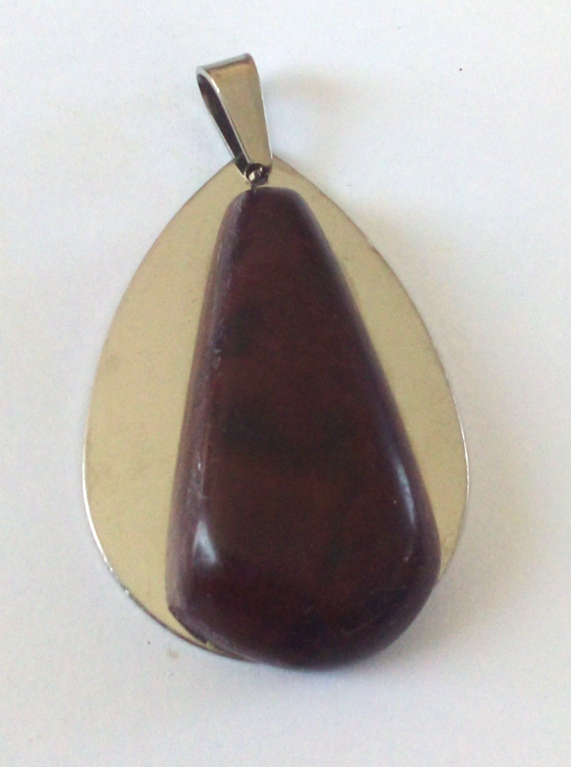 COLGANTE ACERO PIEDRA COMBARBALITA - 1