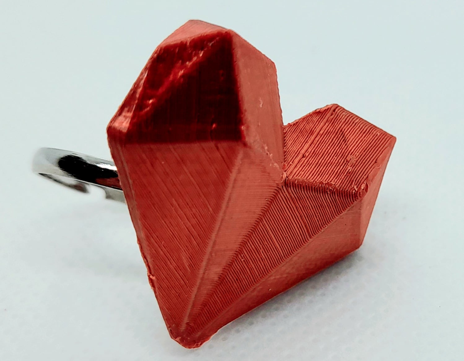 ANILLO CATHALIFAUDJOYAS CORAZON GEOMETRICO - 1