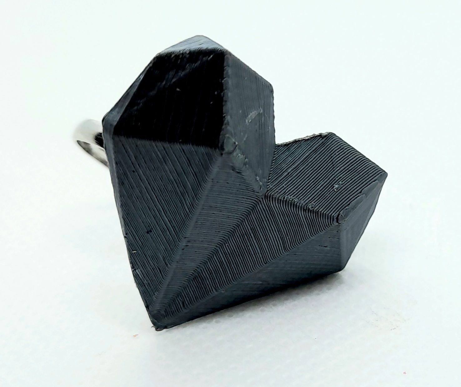 ANILLO CATHALIFAUDJOYAS CORAZON GEOMETRICO - 1