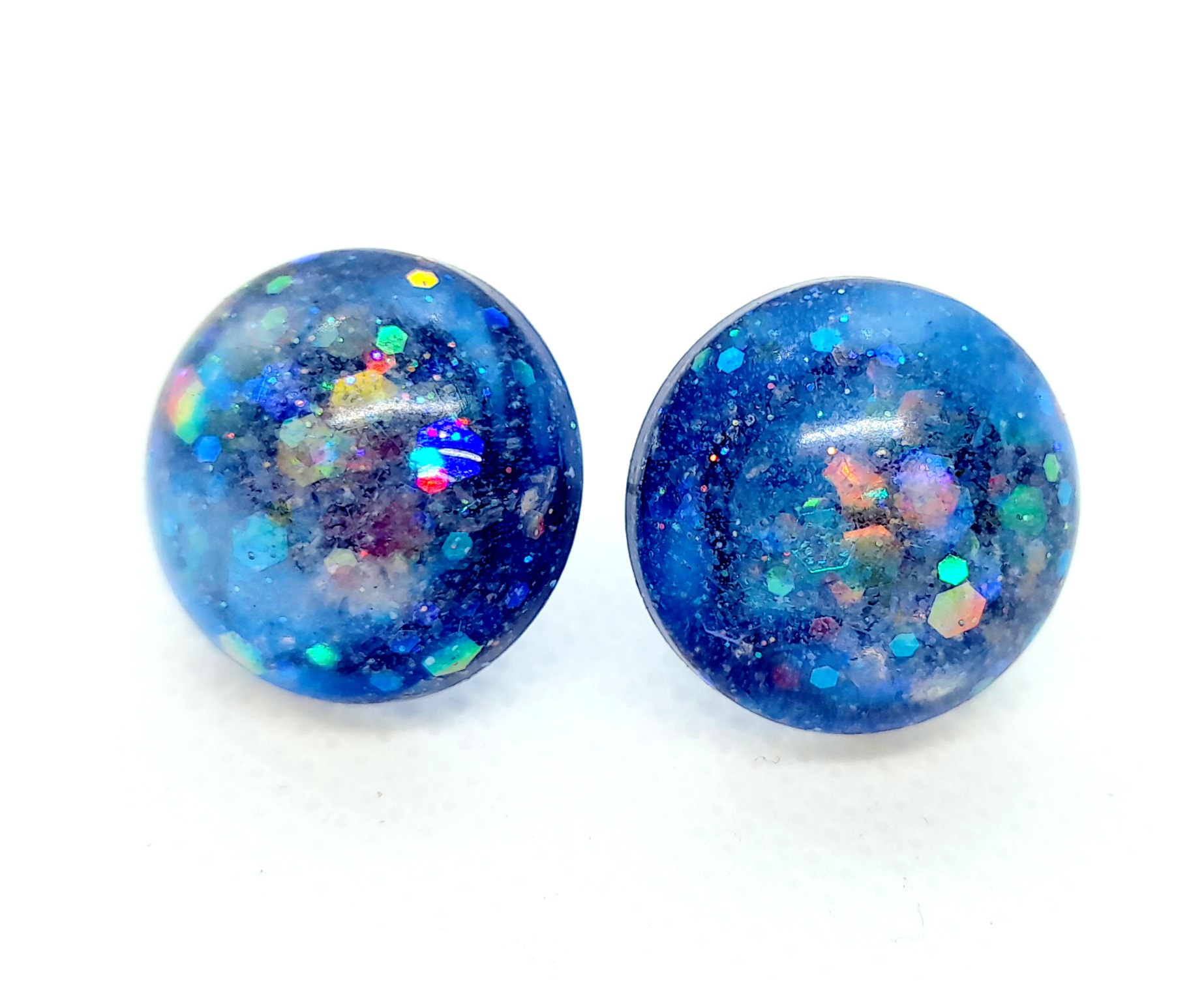 AROS CATHALIFAUDJOYAS DE RESINA REDONDOS TEÑIDOS - 1