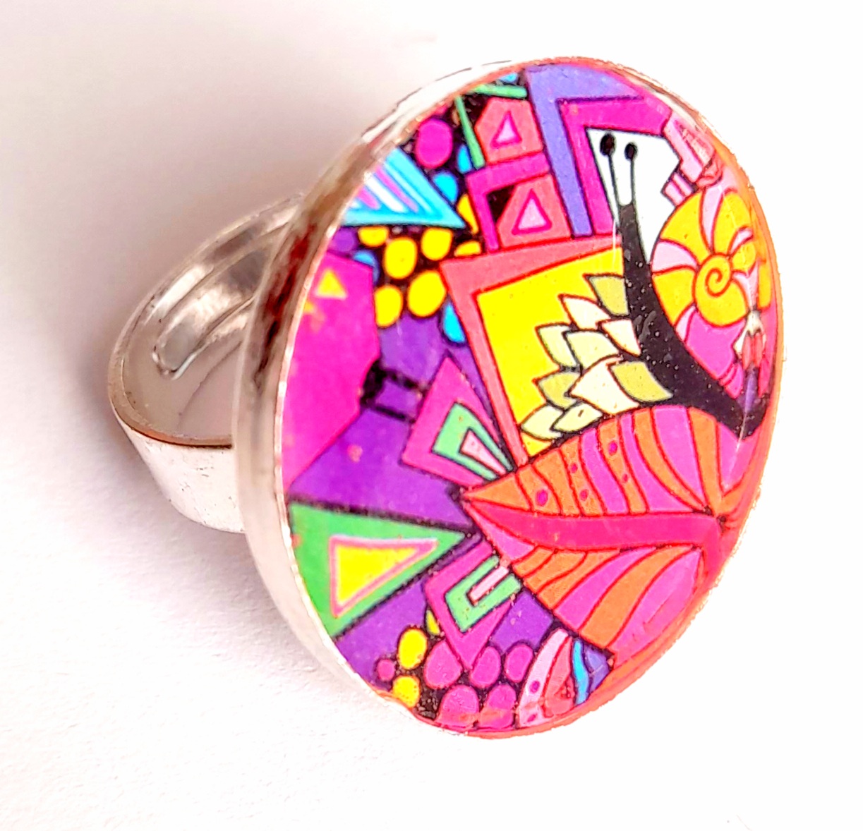 ANILLO CATHALIFAUDJOYAS DISEÑO RESINA REGULABLE - 1