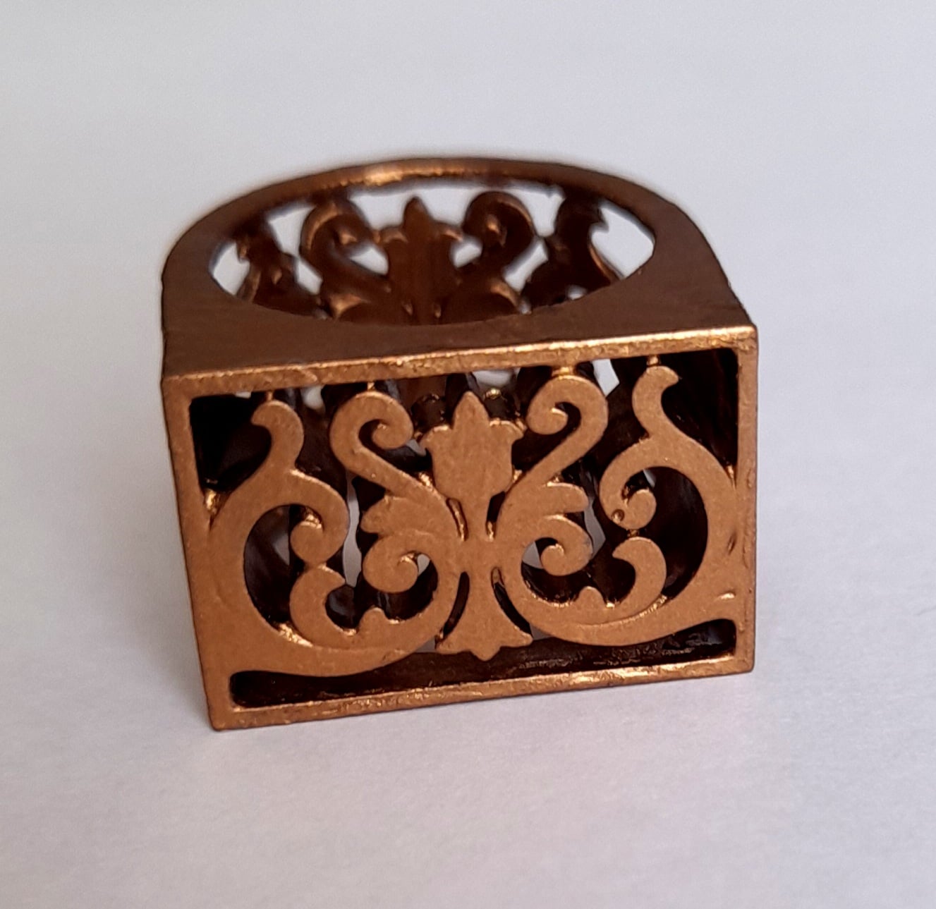 ANILLO CATHALIFAUDJOYAS RESINA COBRE - 1